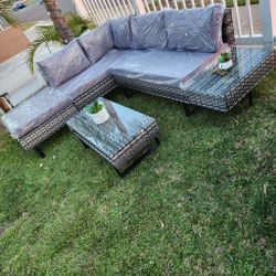 New Patio Set/ Outdoor Furniture/ Conversation Set