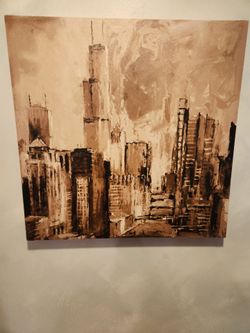 Used Painting on Canvas  20" x 20"