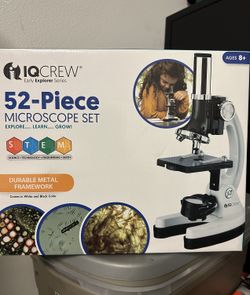 52 Piece Kids  Microscope Set 