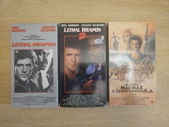 Antique VHS Movie Lot 80s Action 
