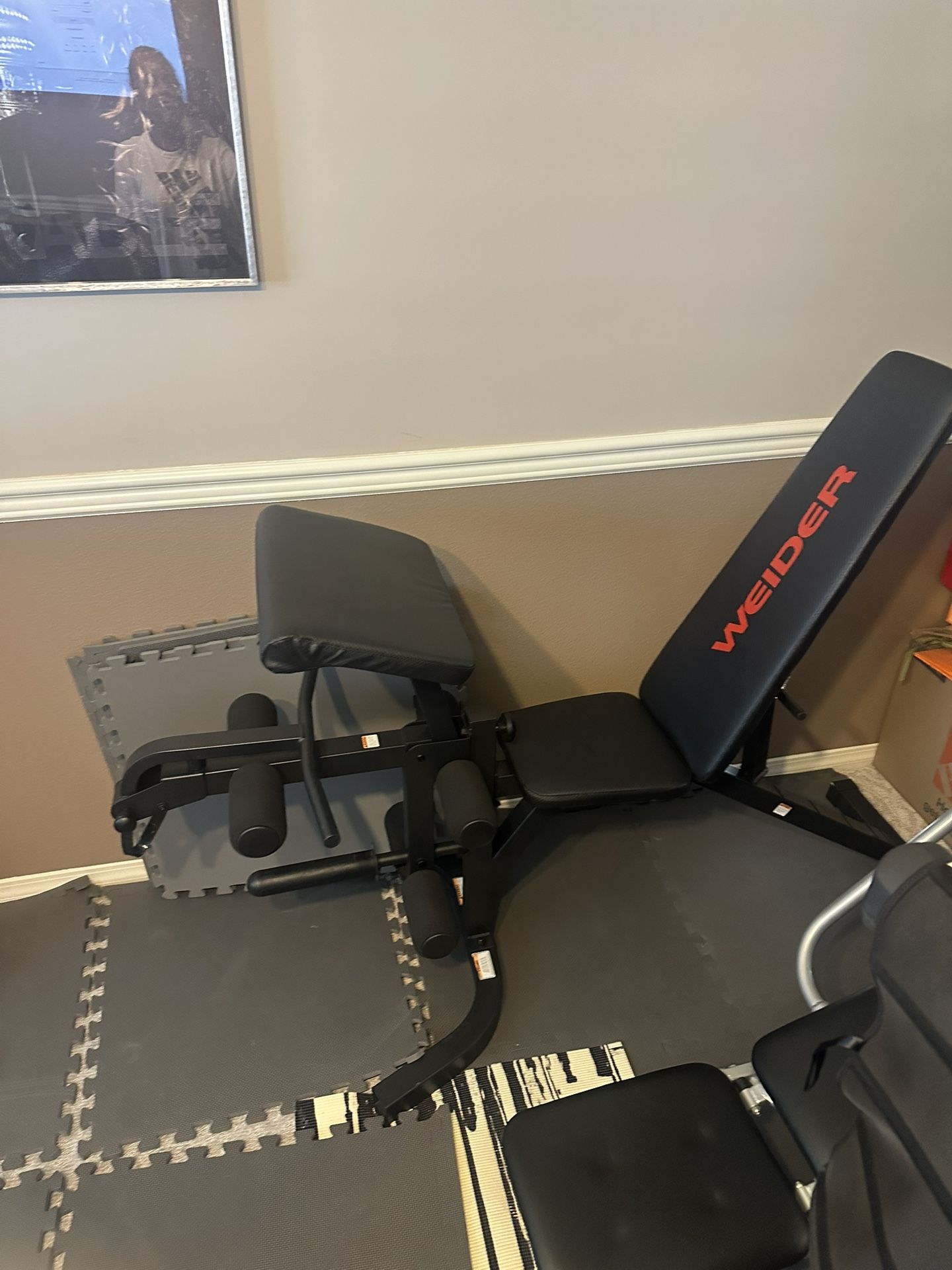 Weider Leg Weight Bench