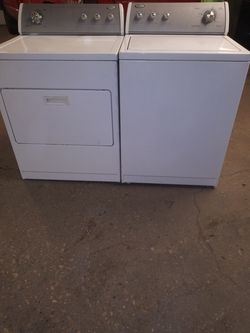 Heavy-duty Whirlpool Washer and Electric Dryer Works Great! Free Delivery