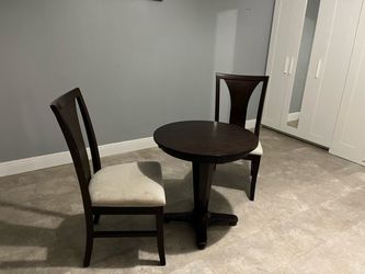 Small table and chairs