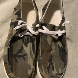 Camo Slip-on Shoes