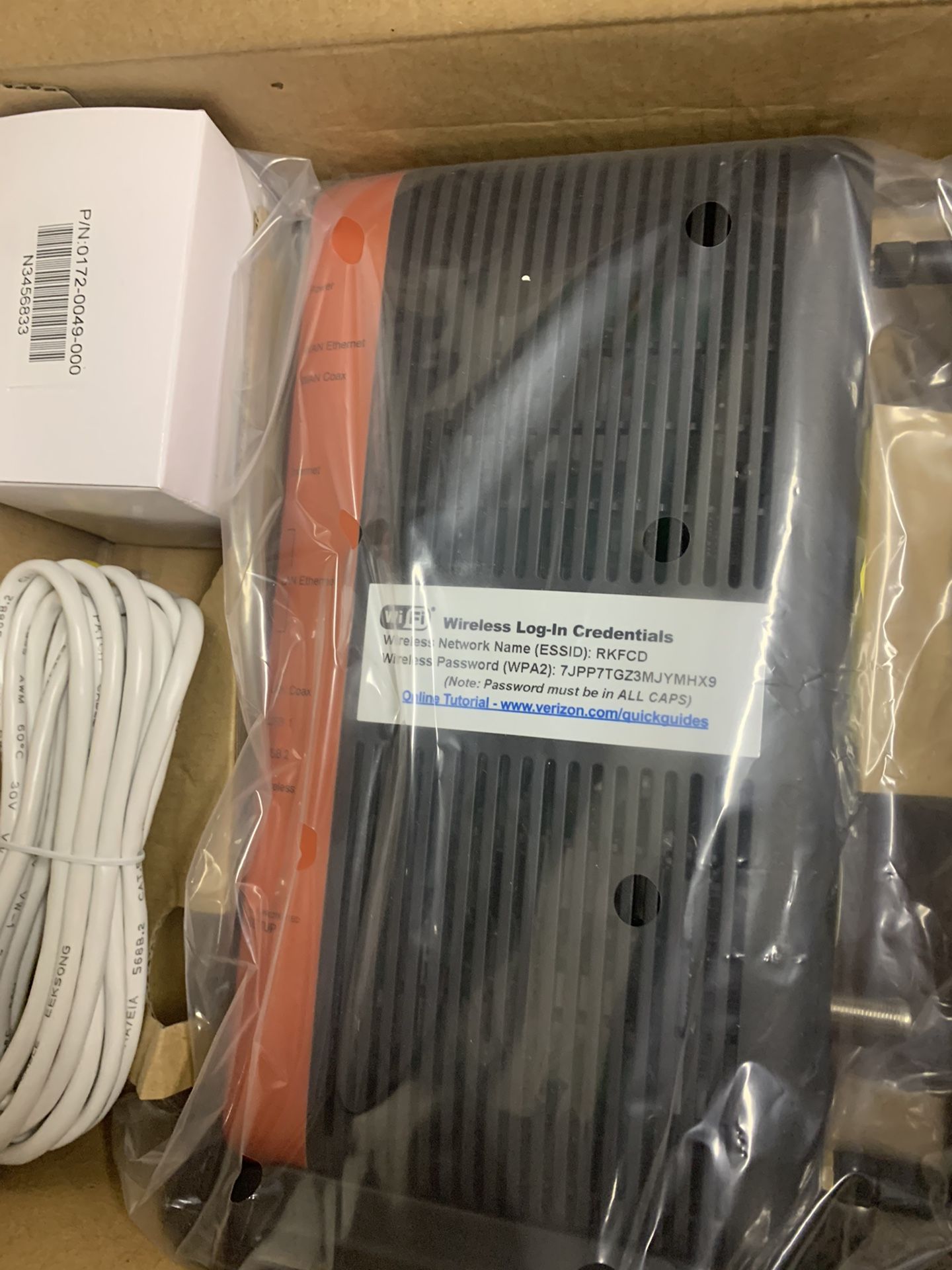 New In Box - Verizon Fios Router!