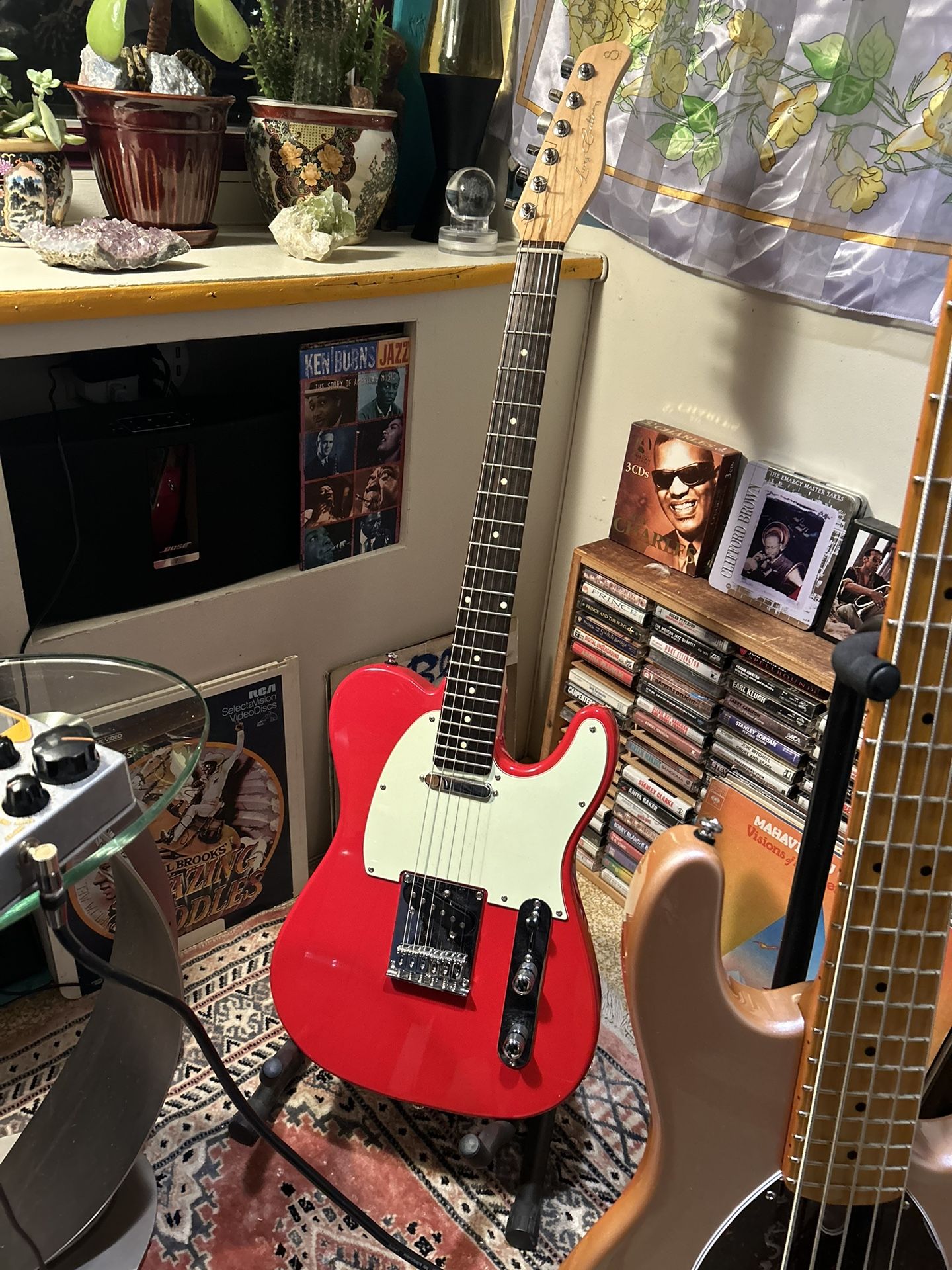 Fiesta Red Sire T1 Telecaster Guitar