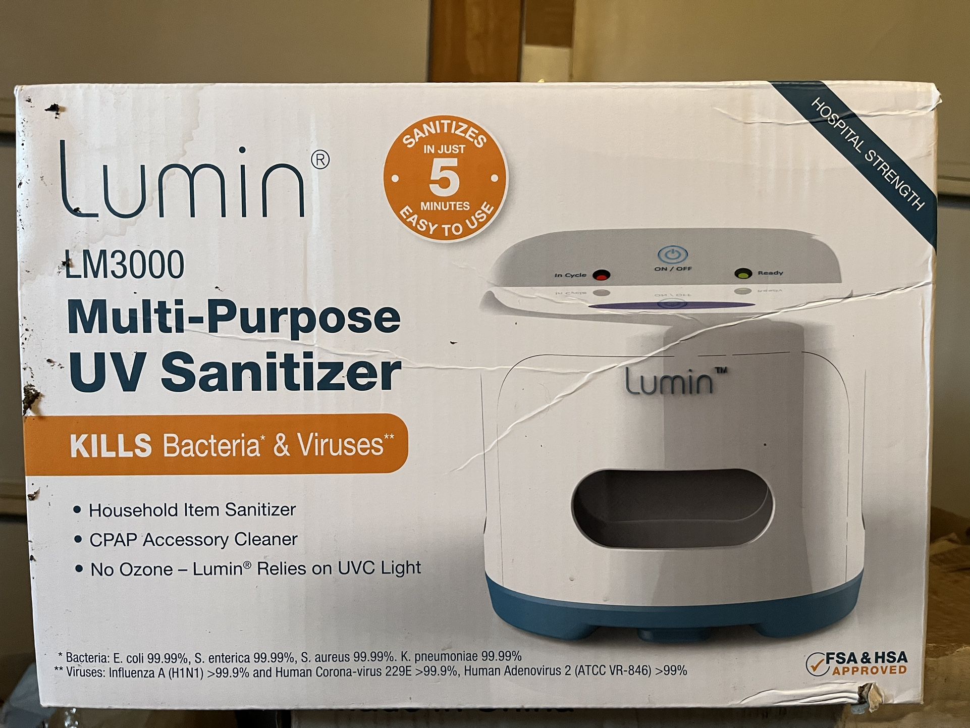 UV Sanitizer Multi-purpose, New In Box