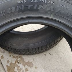 Continental Cross Contact 235/55r19