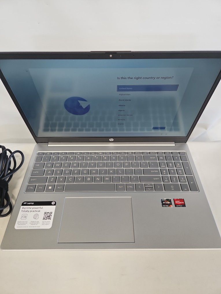 HP Pavilion 15.6" Laptop 16gb Ram 512gb SSD AMD Ryzen 7 7730U 813226-1
