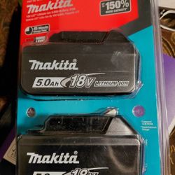 2 Pack Makita Batteries