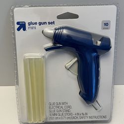 Up & Up (Target House Brand) Mini Glue Gun Set W/10 Glue Sticks
