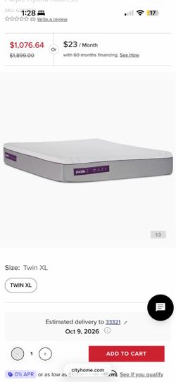 Purple 2 Hybrid Mattress queen