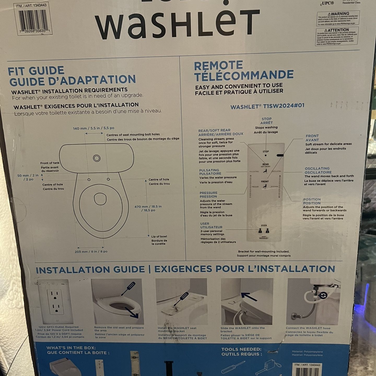 toto washlet t1sw2024 01 for Sale in Kirkland, WA OfferUp www