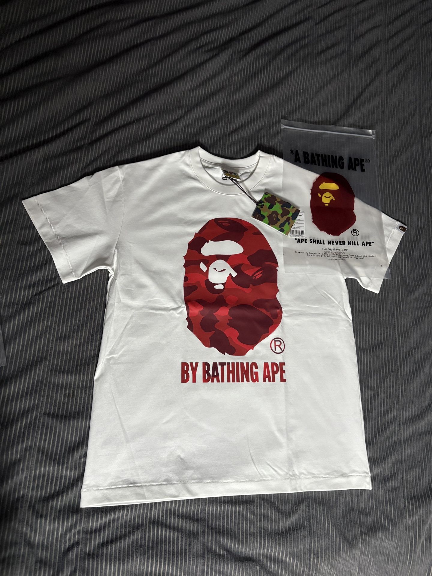 Red Camo Bape Shirt