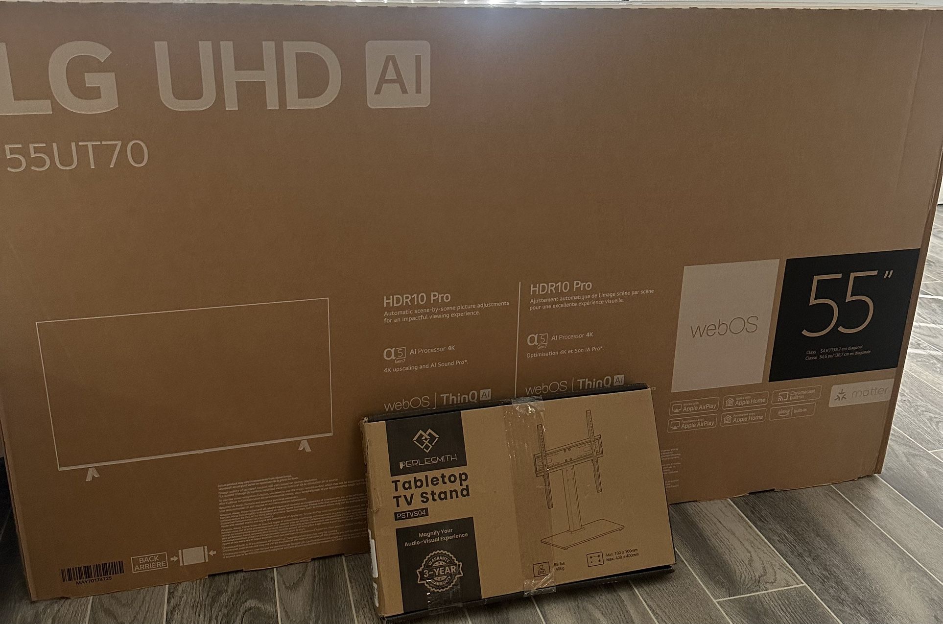 LG UHD 55’