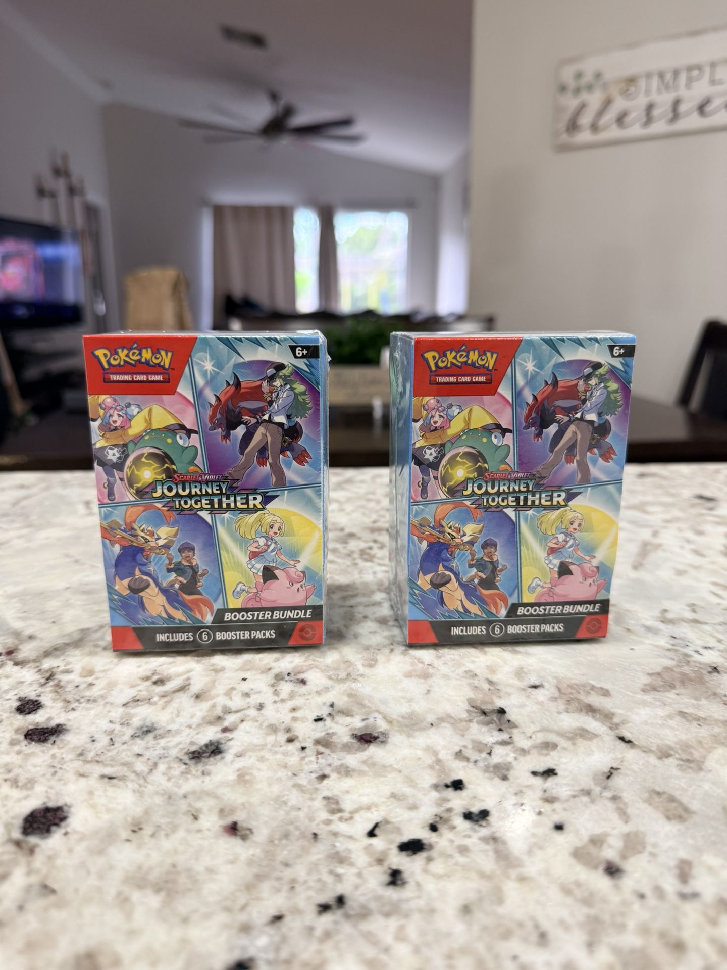 Pokemon Cards Journey Together Booster Bundle X2