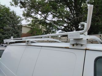 Weather Guard universal adjustable ladder rack