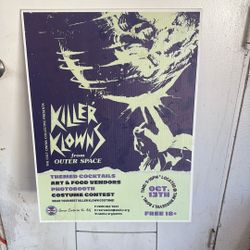 Double Sided Horror Poster Decoration
