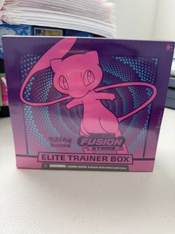 NEW Pokemon Fusion Strike Elite Trainer Box (rip on plastic)