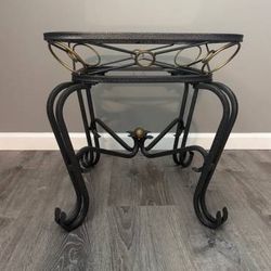 Glass Coffee Table Set (3 Pieces)