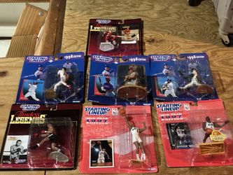 Starting Lineups Legends New  Bundle Of 7 