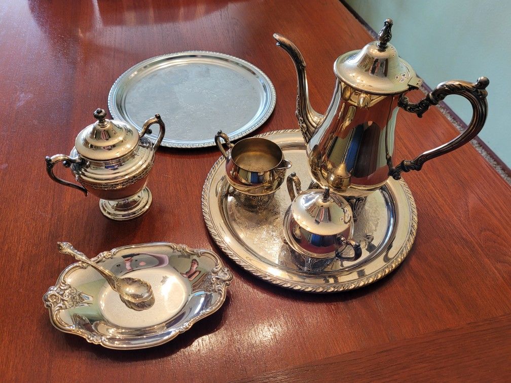 Silver Tea/Coffee Service Set