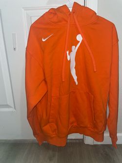 Nike WNBA Orange Pullover Hoodie (size:L)