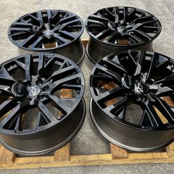 22” GMC CHEVY SIERRA SILVERADO YUKON TAHOE SUBURBAN DENALI HIGH COUNTRY WHEELS RIMS FACTORY OEM (4)