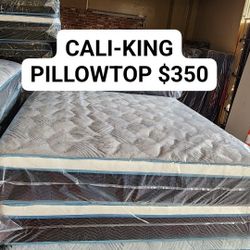 CALI-KING PILLOWTOP SET 