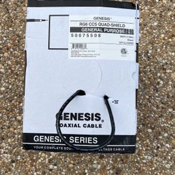 Coaxial Cable RG6  Quad Shield