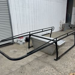 6ft Bed Lumber Rack And Tool Box 