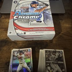 2025 Bowman Chrome Baseball Mega Box 