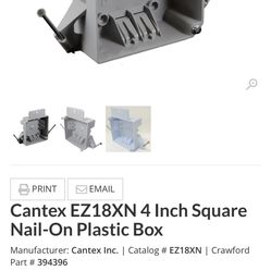 18 Cu Inch 4 Square Electrical Box