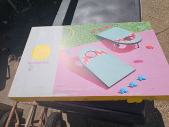 Prices firm. Brand new beach themed cornhole set