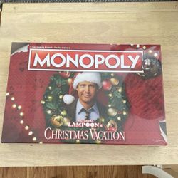 Monopoly Christmas vacation Board Game 