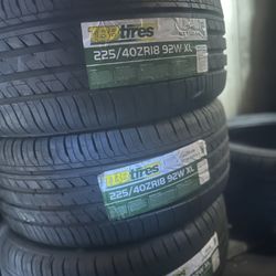 225/40/18 TBB Tires EACH TIRE $75/ CADA LLANTA- INSTALLED AND BALANCED