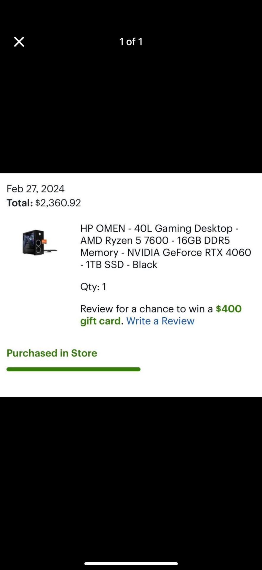 Gaming Pc