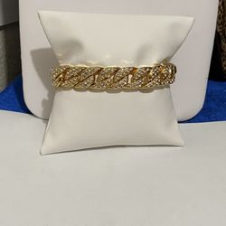 13mm Icy Out Miami Cuban Bracelet 