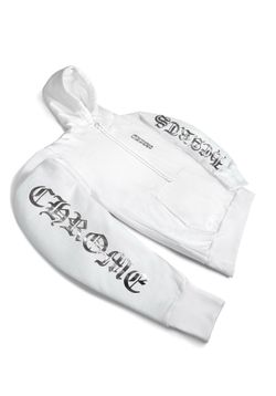 Chrome Hearts White Foil Hoodie
