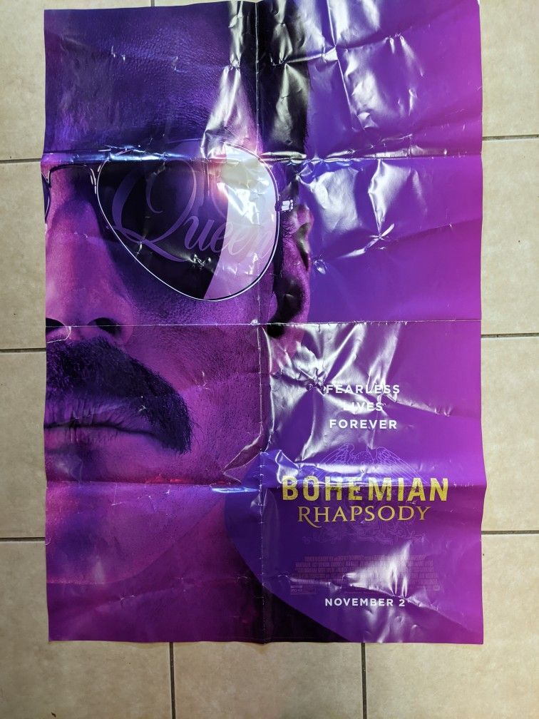Bohemian Rhapsody Movie Poster