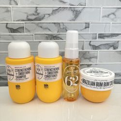 Sol de Janeiro Shampoo, Conditioner, Firmeza Oil, Bum Bum Cream