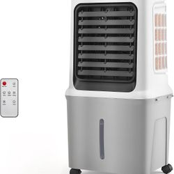 10.6 Gal Evaporative Air Cooler, 35" Portable Fast Cooling Fan 
