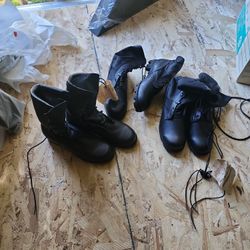 Military Boots Suze 7W Never Worn