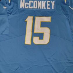 CHARGERS Ladd McConkey jerseys (S, XL, 2XL, 3XL)