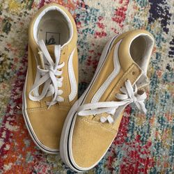 vans yellow old school 