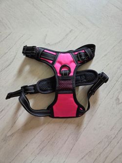 Phoepet No Pull Dog Harness Medium Reflective Vest Front Clip Handle S Pink