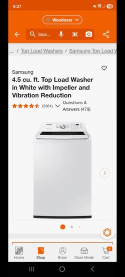 Washer ND dryer