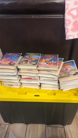 Disney VHS Movie – 25 Tapes (Some Black Diamond)