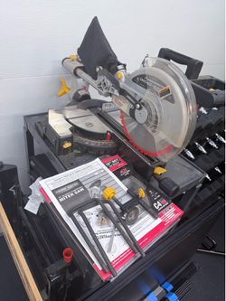 Miter Saw 10” sliding compound