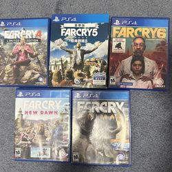 Farcry far cry bundle 3 4 5 new dawn primal PS4